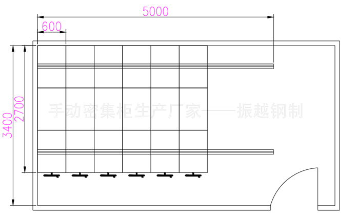 手搖檔案密集柜設(shè)計圖 手搖檔案密集柜設(shè)計圖