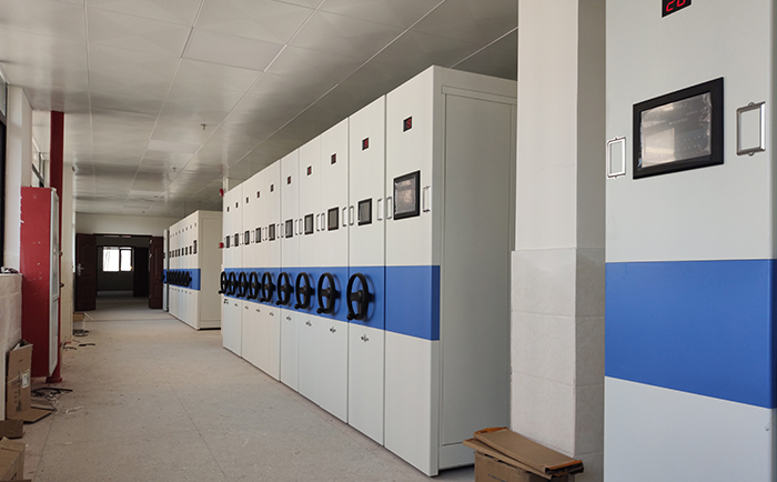 智能檔案庫房密集架圖 智能檔案庫房密集架圖