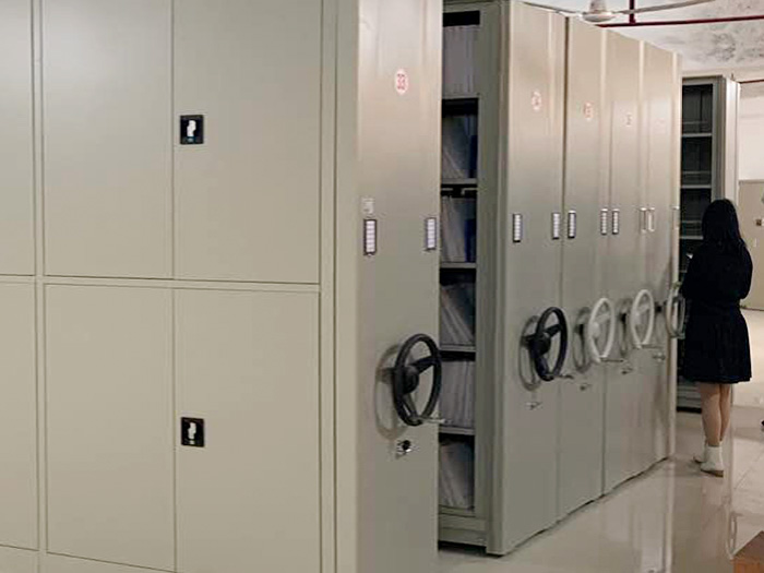 檔案室手動密集架價格 檔案室手動密集架價格